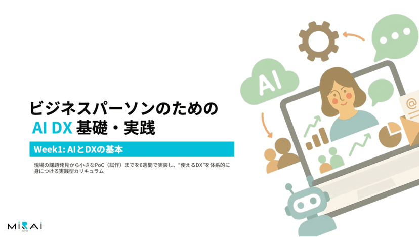 AI・DX業務改善スタートアップ